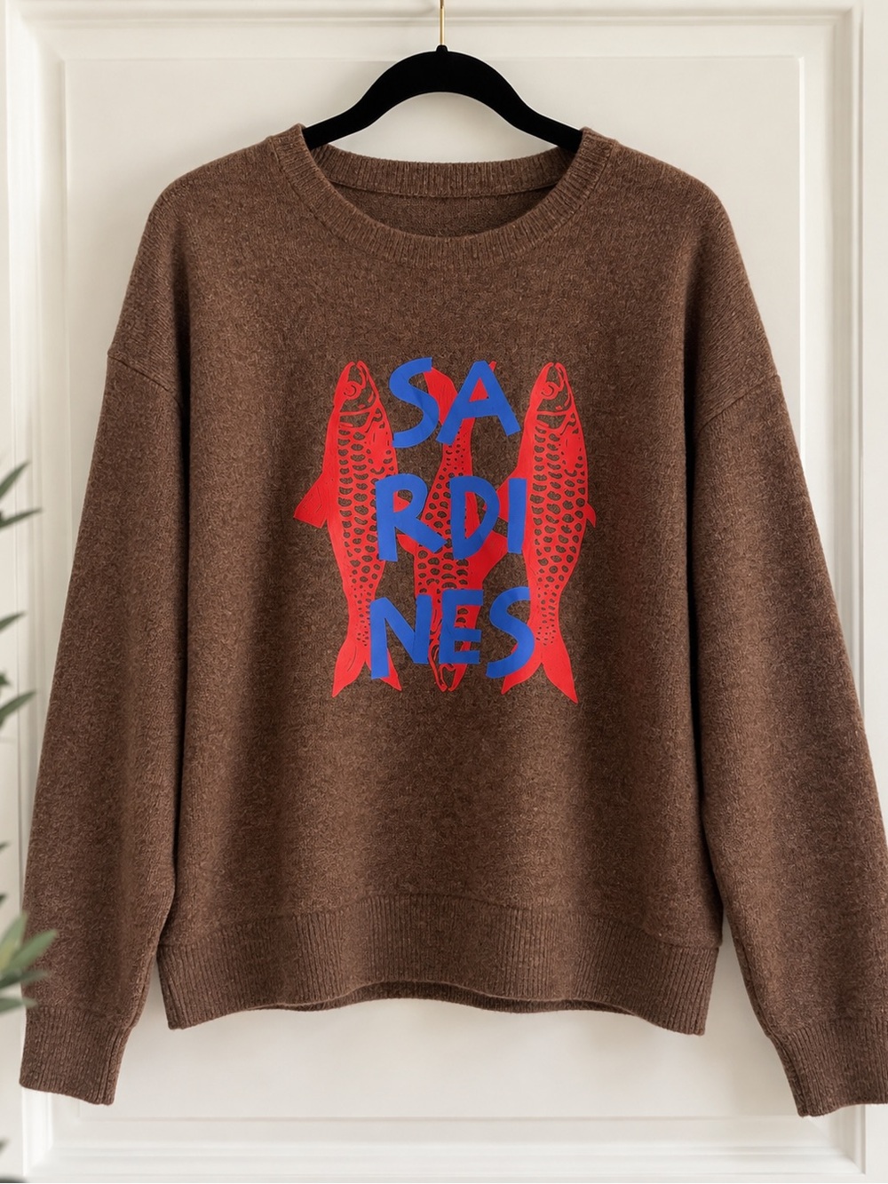 Brand New Sardines Graphic Crewneck Sweater